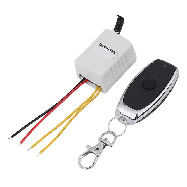 Speravity Interruptor teledirigido universal plástico de alta sensibilidad - bajo consumo de energía y pequeño negro Type1 NO1