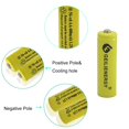 thumbnail image 4 of Batería GEILIENERGY AA NiCd 1,2 V 600 mAh recargable, paquete de 12, 4 of 8