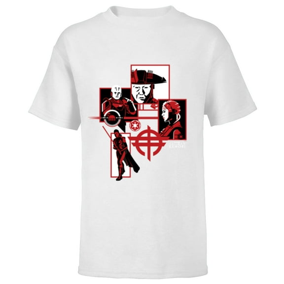 Star Wars Obi-Wan Kenobi Inquisitors - Short Sleeve T-Shirt for Kids - Customized-White