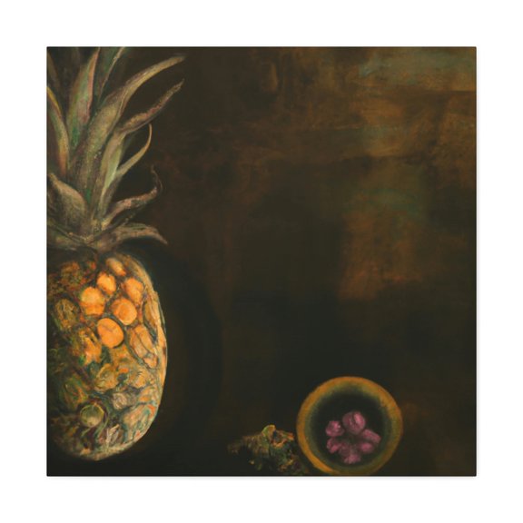 Pineapple in Baroque - Canvas