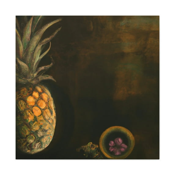 Pineapple in Baroque - Canvas