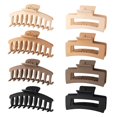thumbnail image 1 of 8-Pack Hair Clips in Pastel, Beige, Brown, Black - Multi-Color Hair Accessories, 1 of 5