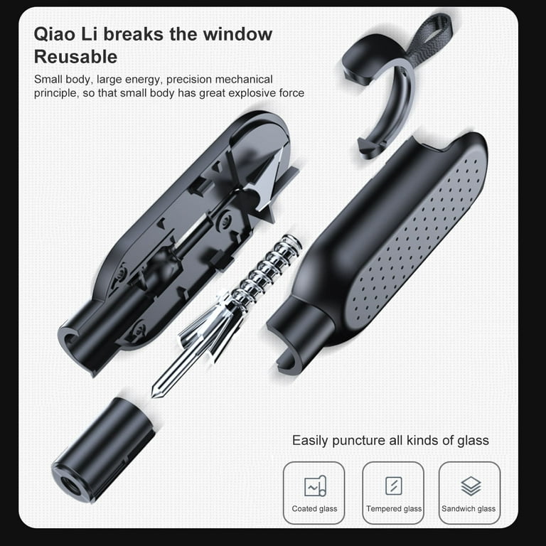 THRENS Car Safety Hammer Emergency Glass Breaker Handheld Life