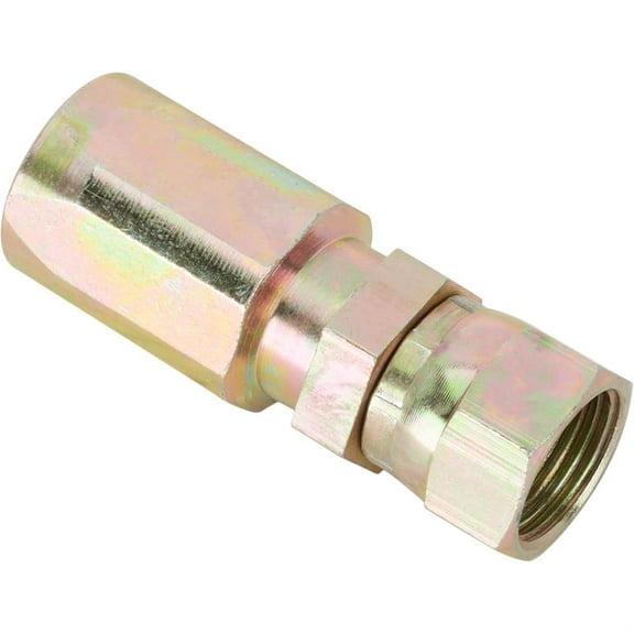 Steel -10 AN Fitting for Aeroquip FC300 High Pressure Hose, Straight