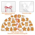thumbnail image 4 of Rateoe Christmas Elements Print Christmas Tree Skirt 36" for Xmas Holiday New Year Party Circle Tree Mat Ornaments Decoration, 4 of 7