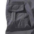 thumbnail image 4 of SELONE Cargo Pants for Men with Pockets Elastic Waist Joggers Relaxed Outdoor Trousers Hiking Winter Pants Gray 34, 4 of 5