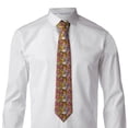 thumbnail image 5 of Fuzoiu Fruit-Flavored Ice-Cream Print Men's Necktie,Business Necktie,Mens Ties for Business Wedding Graduation, 5 of 7
