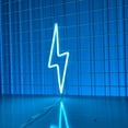 thumbnail image 2 of Glowneon Flash Neon Signs, Thunder Long-lasting Lights Wall Decor, 2 of 4