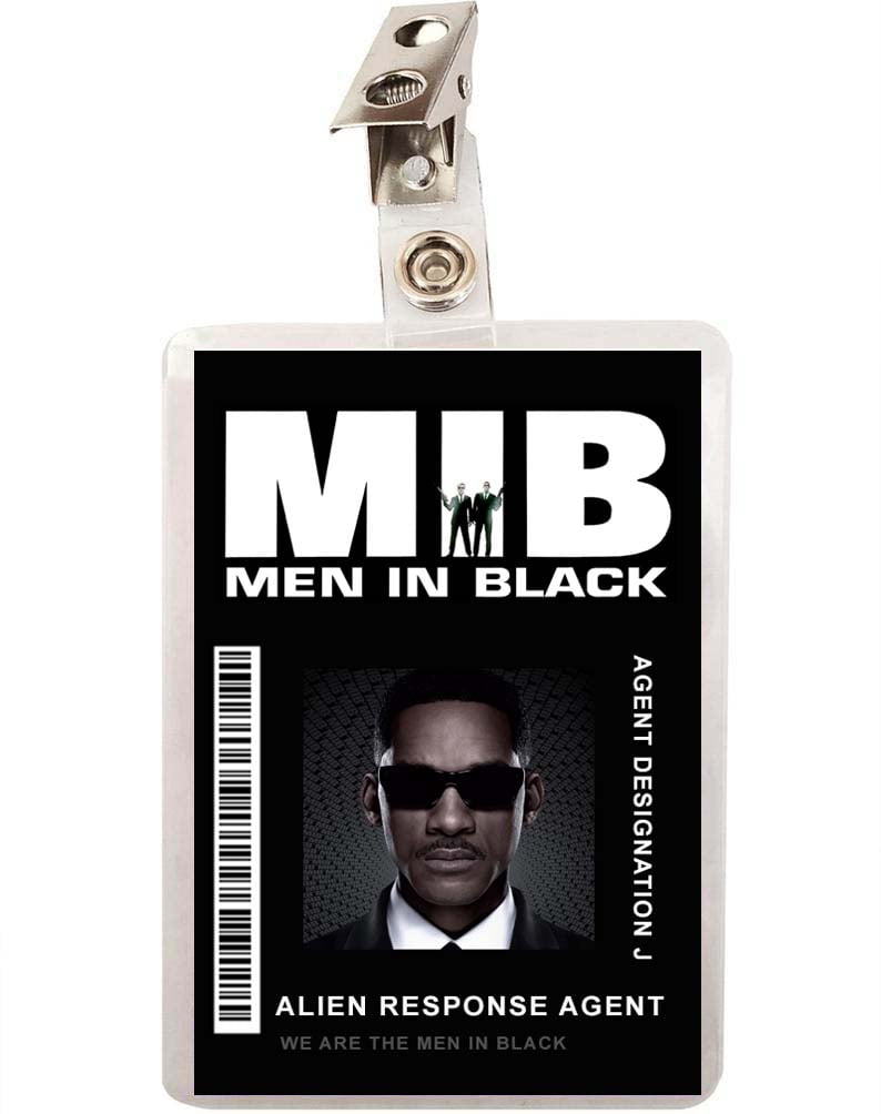 MIB Agent K & J ID Set of 2 ID Badges