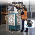 thumbnail image 3 of Enfriador de Aire Evaporativo 130 Litros Sky Care 3 Velocidades Portátil 4 Ruedas, 3 of 8