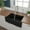 Black Matte, variant on ALFI brand AB3018HS-BG 30" Black Gloss Reversible Smooth / Fluted Single Bowl Fireclay Farm Sink