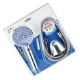thumbnail image 3 of 3pcs/set Universal Bathroom Hand Rainfall Shower Head Pressurized Hand-held Showerhead Hose and Base, 3 of 8