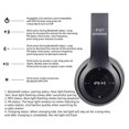 thumbnail image 4 of Bluetooth Headphones, Premium Active Noise Cancelling Wireless Headphones Over Ear, 50H Playtime, Hi-Res Audio, Deep Bass, Memory Foam Ear Cups for Travel, Home Office, 4 of 6
