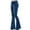 Dark Blue, variant on Seductiva Women's Jeans Women Summer Elastic Plus Loose Denim Bow Casual Boot Cut Pant Jeans Straight Leg Stretchy Jeans