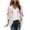Pink#02, variant on JTZGDY Cardigan Tops for Women Lightweight Casual Summer Floral Printed 3/4 Sleeve Chiffon Blouses Loose Fit Dressy Beach Cover ups Pink#01 L