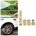 thumbnail image 1 of 4Pcs Brass Garden Connect Easy to Release Fittings Male and Female, 1 of 9