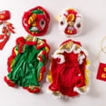 thumbnail image 2 of karymi Festive Lion Dance Winter Dog Clothes Outfit for Small Pets Warm Costume with Adorable Design Multiple Sizes S to XXL Holiday Season Apparel Accessory Room Decor, 2 of 2