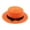 L - One Size, variant on Kids Girls Boys Summer Fedora Straw Hat Wide Brim Floppy Beach Sun Cap Visor Hat Casual H - One Size