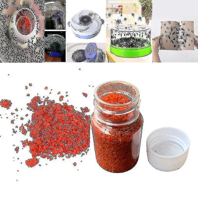 1 botella de cebo para matar moscas Veneno Polvo rojo Atrayente Repelente Fruta de casa Ty