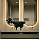 thumbnail image 4 of Estante de almacenamiento en rollo con forma de oveja soporte de almacenamiento de papel tisú montado en la pared soporte de tejido de fácil instalación accesorios de baño Hugtrwg Para estrenar, 4 of 9