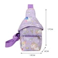 thumbnail image 3 of Bolsa de pecho con estampado de dibujos animados para niños, cruzados, Mini de mensajero de nailon Ehuebsd Para Estrenar, 3 of 8