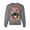 Heather Grey, variant on Dean Russo Best Dog Dog Lover Unisex Crewneck Graphic Sweatshirt, Heather Black, Medium