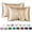Champagne, variant on 2 Pack Silk Satin Pillowcase Silky Pillow Cases For Hair And Skin Cushion Cover