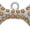 Brown, variant on Delight Jewelry Silver-tone Large Brown Crystal Dog Bone - Script Class of 2025 Dome Charm Necklace, 18"