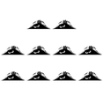 thumbnail image 1 of Pegatinas divertidas para coche de monstruo que mira a escondidas, pegatinas de vinilo impermeables, pegatina embellecedora (ira), 1 of 5