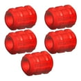 thumbnail image 2 of 5x Silicone Outer Brake Gear Cable Wrap Bike -Rings , Red, 10mm, 2 of 8