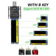 thumbnail image 3 of Caja SSD USB3.0 Gen1 SATA Meterk M.2 NGFF Portátil Negro, 3 of 5