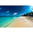 thumbnail image 3 of Bill Carson Photography 24x17 Black Modern Framed Museum Art Print Titled - Cayman Islands Beach, 3 of 5