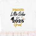 thumbnail image 4 of Inktastic Proud Little Sister of a 2025 Grad Girls Toddler Dress, 4 of 5