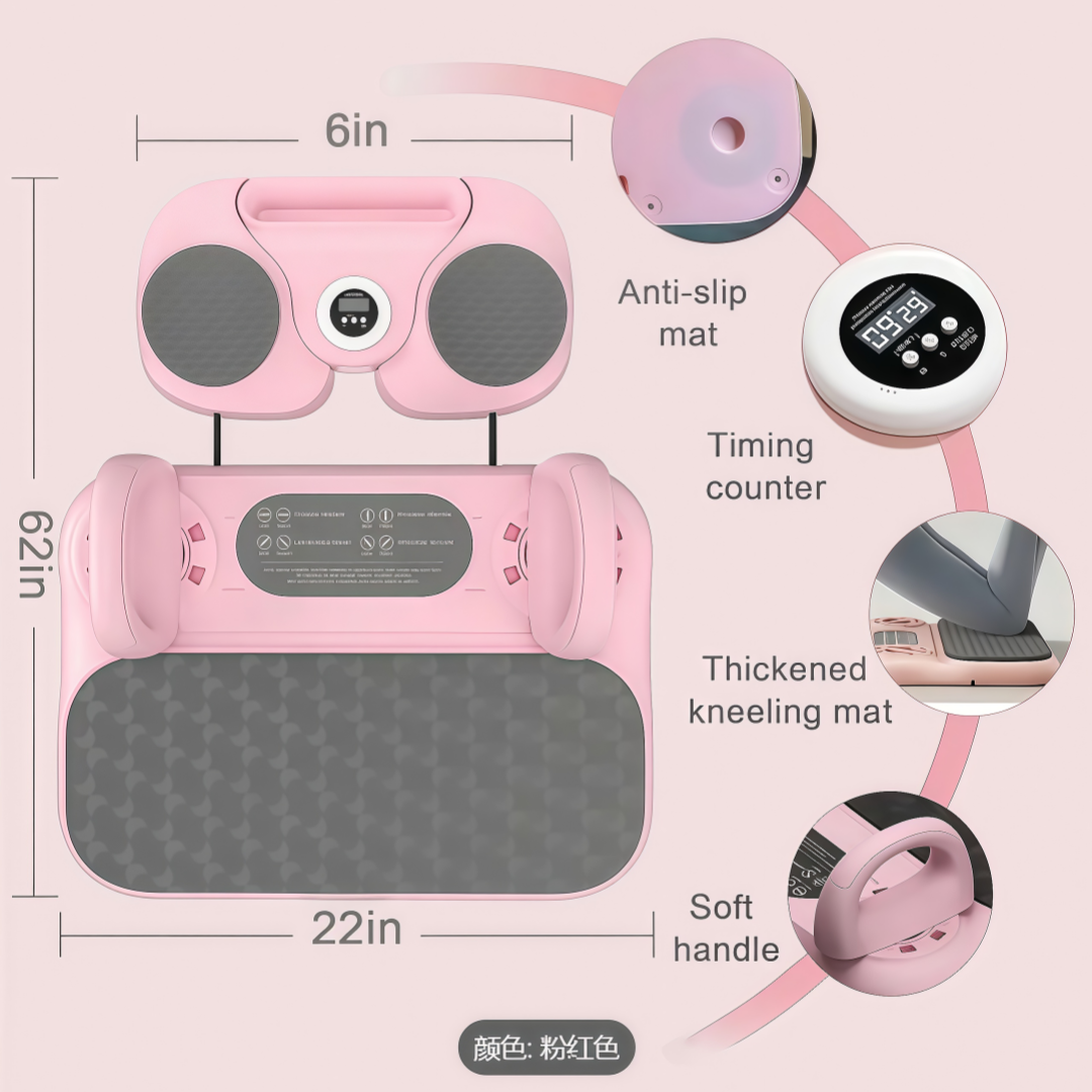 Upgraded 8-in-1 Foldable Pilates Set – Multifunctional Home Gym Equipment with Core Strengthening Board, Portable & Space-saving, Perfect Gift for Fitness Loving Women