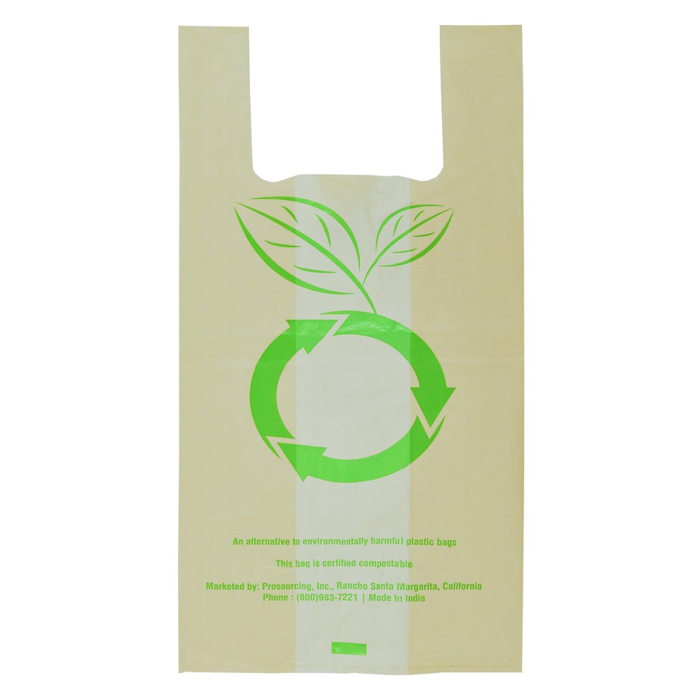 bioDOGradable Kitchen and Trash Compostable Grocery Bags, Carry Bags