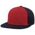 thumbnail image 1 of Pacific Headwear ES341.80Q.XS Premium M2 Performance Trucker Flexfit Cap, Red & Navy - Extra Small, 1 of 1