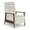 Gray, variant on Iris Reclining Lounge Chair