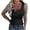 Black, variant on LYXSSBYX Tank Tops for Women Women Casual Tanks Sleeveless Buttons Slimming Solid Pullover Vest Blouse Tops