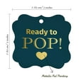 thumbnail image 7 of Inkdotpot Real Gold Foil Ready To Pop Baby Shower Tags Favor Bracket Shape Hang Pack Of 100 Paper Tags, 7 of 7