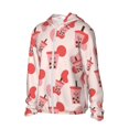 thumbnail image 2 of KLL Milk Tea Print Men's Women’s UPF 50+ Sun Protection Outdoor Hoodie Jacket Long Sleeve Fishing Hiking Performance Shirt-Medium, 2 of 6