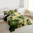 thumbnail image 3 of Homewish Vintage Camouflage 3 Pieces Queen Comforter Set for Female Men Women,Abstract Geometric Ultra Soft Bedding Sets,Watercolor Camo Bedding Comforter Set Breathable,Luxury Bedroom Decor, 3 of 8
