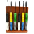 thumbnail image 2 of Abacus - Wooden Frame - 6 Steel Wires, 2 of 2