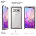 thumbnail image 6 of Samsung Galaxy S10 Case, i-Blason [Ares Series] Full-Body Rugged Clear Bumper Case with Built-in Screen Protector for Galaxy S10 2019 Release [NOT Compatible with Fingerprint ID], 6 of 8