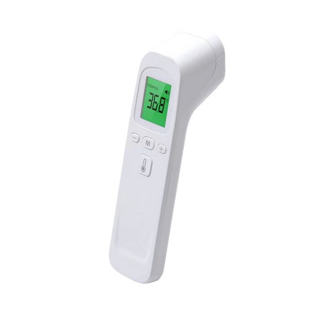 Termómetro de mano, termómetro electrónico doméstico, termómetro infrarrojo con alarma de tres colores, pistola médica para medir la temperatura de la frente