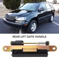 thumbnail image 4 of Tail Gate Handle,  Opening High Toughness Rear Lift Gate Handle Easy Installation 69023-48010  For RX300 1999 To 2003, 4 of 8