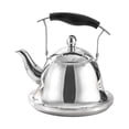 thumbnail image 2 of Elodie Tea Kettle Fast Heating Anti Scalding Handle Small Kitchen Appliance Tea Pot 2.0L Silver, 2 of 6