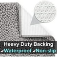 thumbnail image 5 of CatGuru Waterproof Non-Slip Machine Washable Cat Litter Mat, Extra Large, 36-Inch x 28-Inch, Grey, 5 of 7