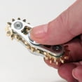 thumbnail image 2 of Fidget Spinner- 3 GEAR- Spins 2 Ways! with Carry Pouch and Storage Case (Silver), 2 of 3