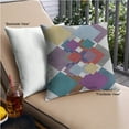 thumbnail image 2 of Ahgly Company Indoor Square Patterned Throw Pillow, 18 inch by 18 inch, 2 of 6