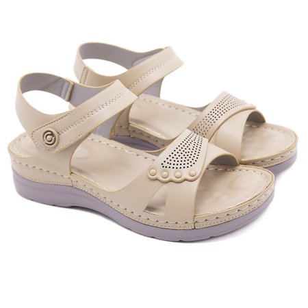 

Women‘s Comfortable Platform Sandals Faux Leather Open Toe Sandals Women‘s Footwear